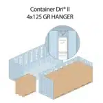 Container Dri II 4x125gr Plastik Askılı Konteyner Kurutucu Nem Alıcı